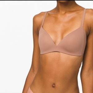 Lululemon Take Shape Bra Dusty Bronze Sz 36 C